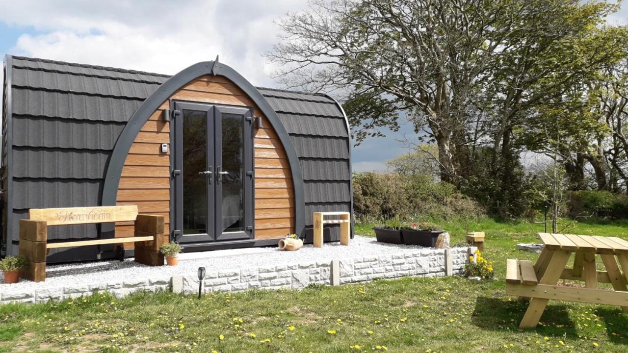 Villa Hornbeam Luxury Eco Pod At Trewithen Farm Glamping Launceston Exterior foto