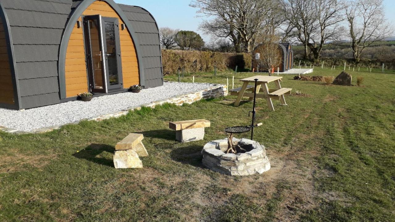 Villa Hornbeam Luxury Eco Pod At Trewithen Farm Glamping Launceston Exterior foto