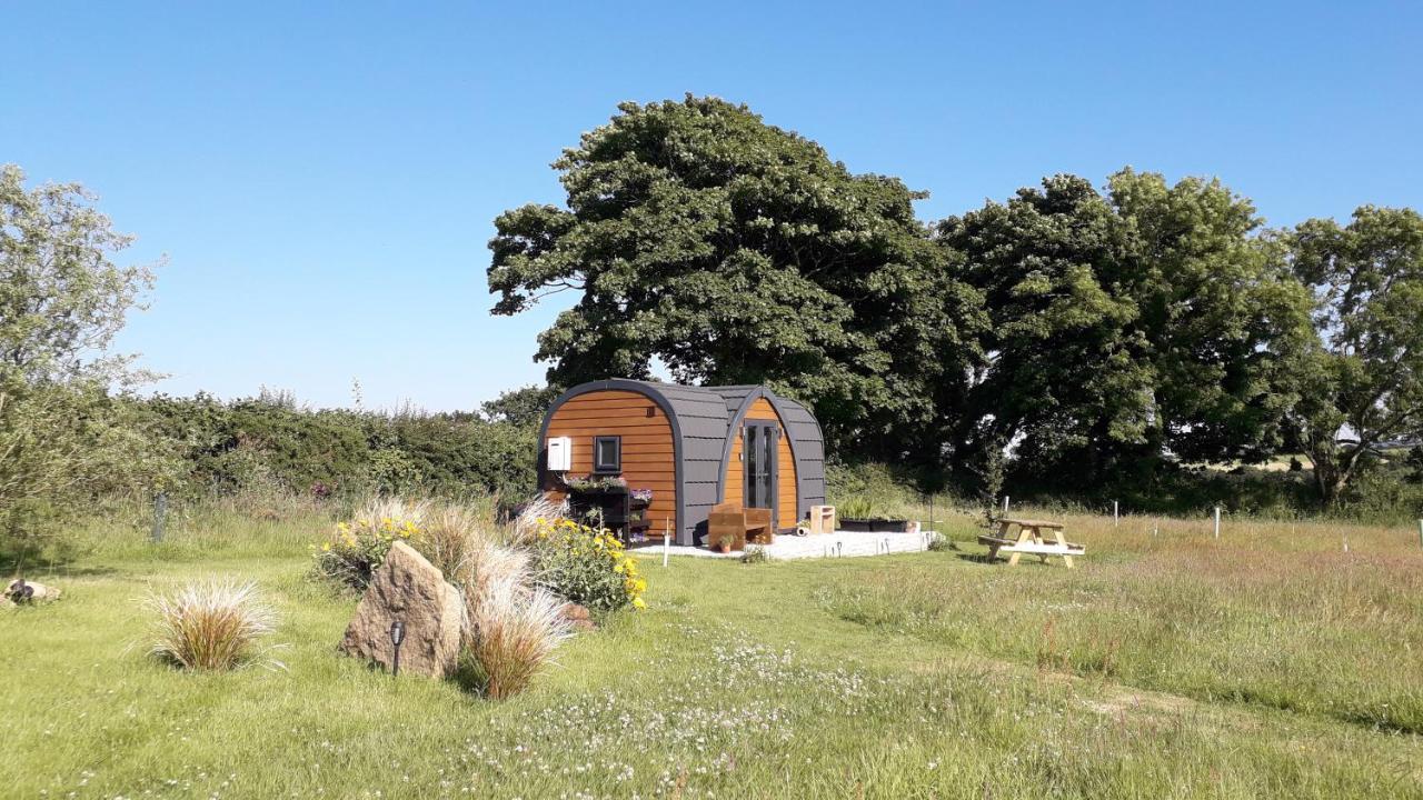 Villa Hornbeam Luxury Eco Pod At Trewithen Farm Glamping Launceston Exterior foto